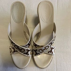 Gucci Sand Tess S Gomma Wedge Sandal